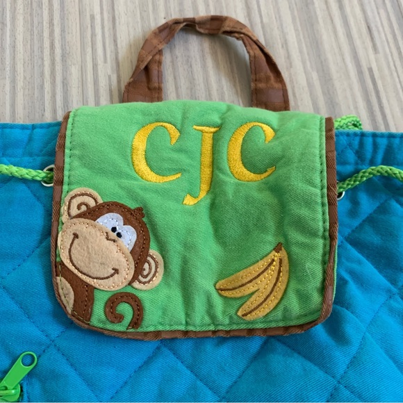 Stephen Joseph Toddler Monkey Backpack EUC - Picture 2 of 4